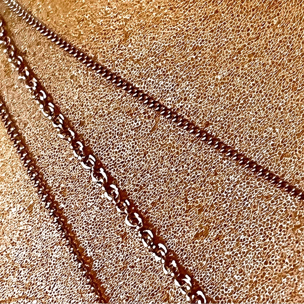 Elegant Gold Layered Necklace Set - Picture 2 of 6